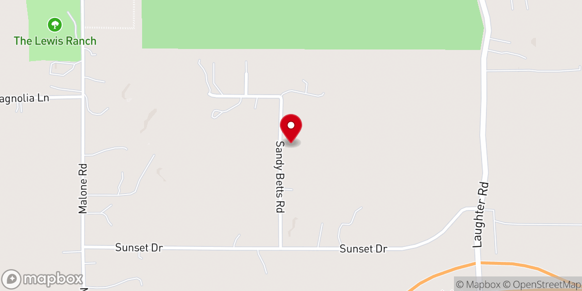 Map showing location of Christ Community Church