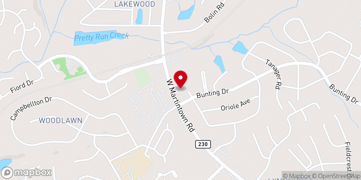 Map showing location of North Augusta Southern Methodist