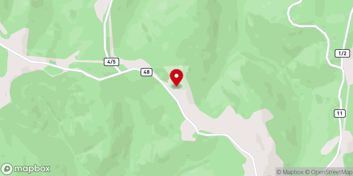 Map showing location of Walnut Grove United Methodist Church