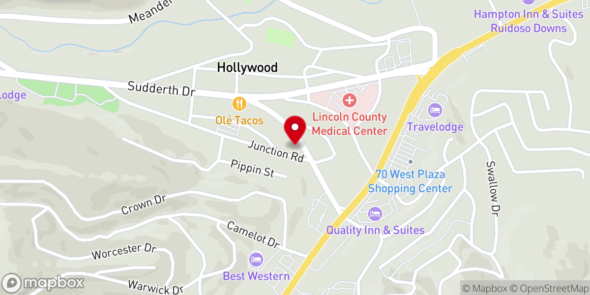 Map showing location of Episcopal Church-The Holy Mt