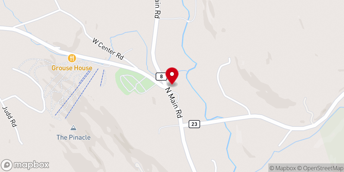 Map showing location of St. Marys of the Lakes Roman Catholic Mission
