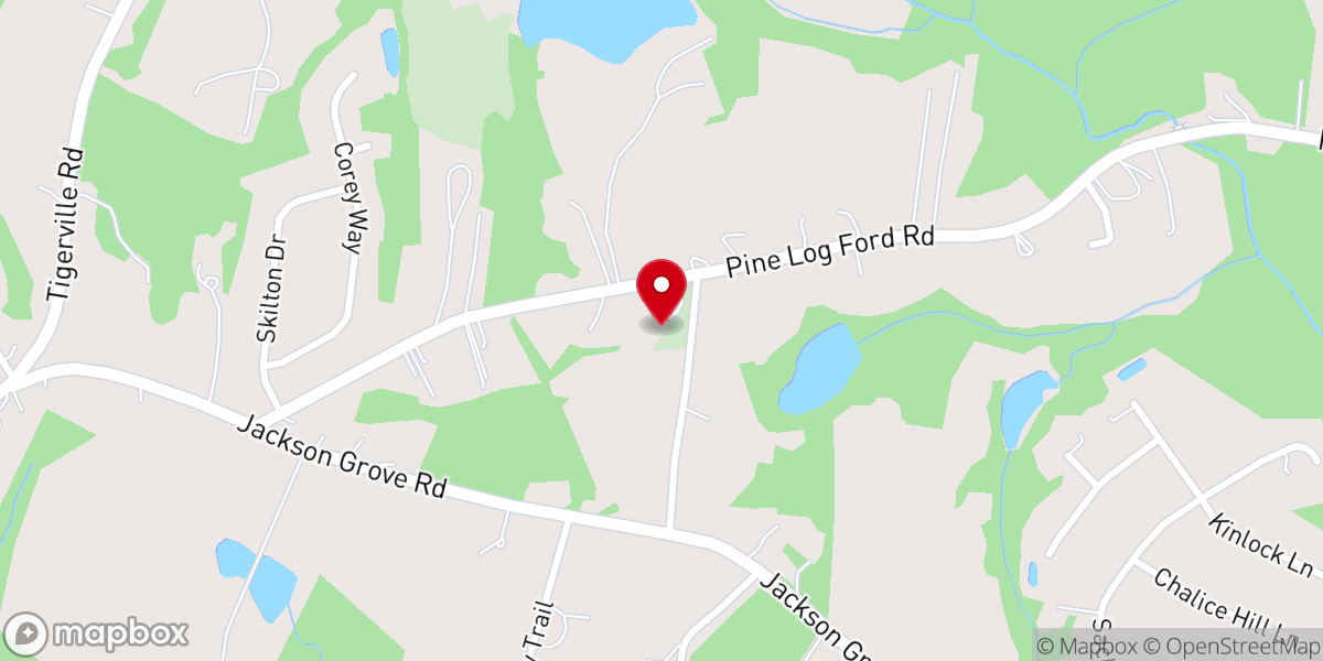 Map showing location of Saint Lukes Church