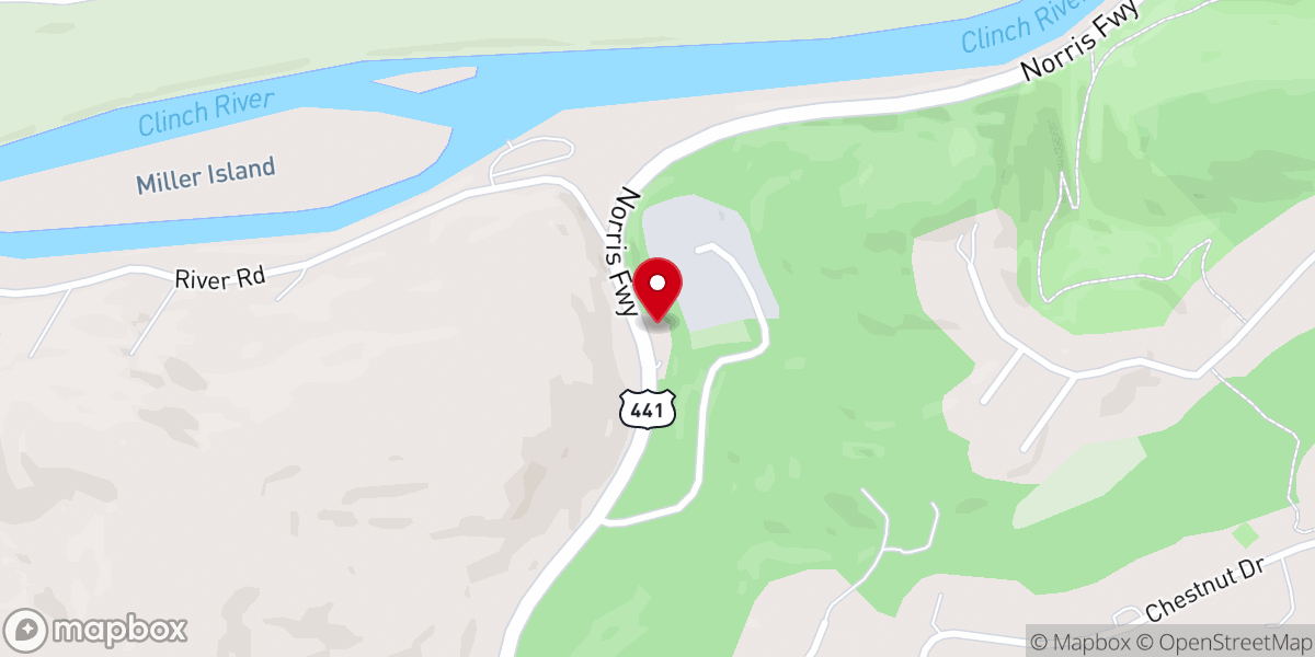 Map showing location of Island Home Missionary Baptist Church