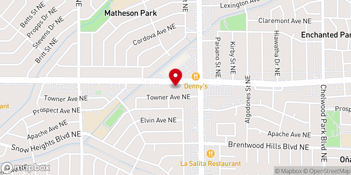 Map showing location of Heritage Christian Fellowship