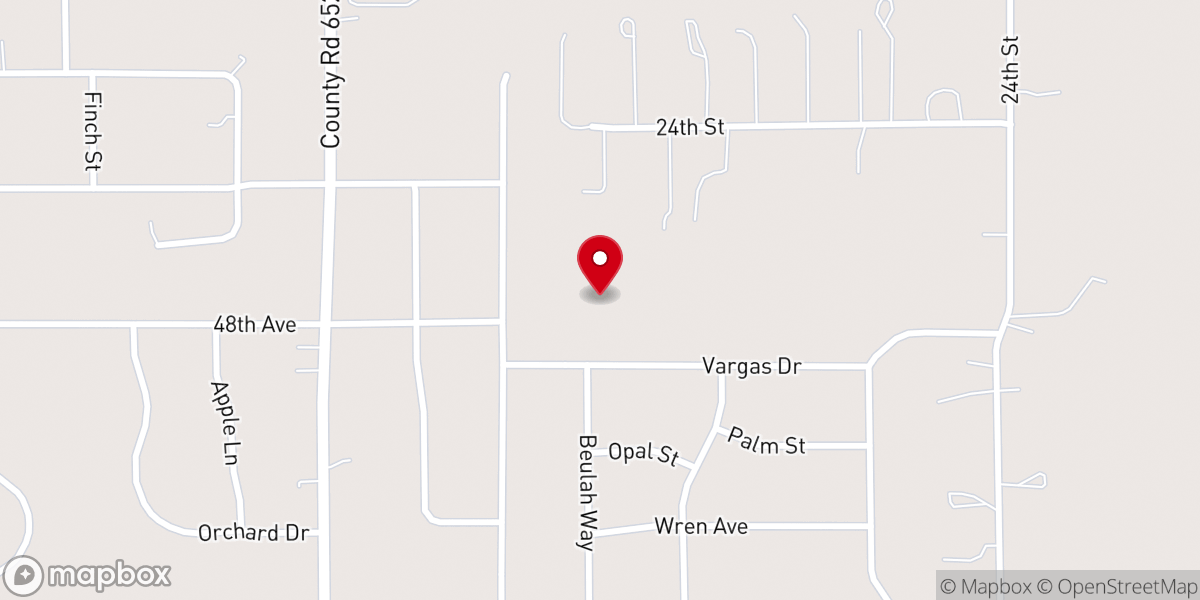 Map showing location of Elwell Foundation Inc