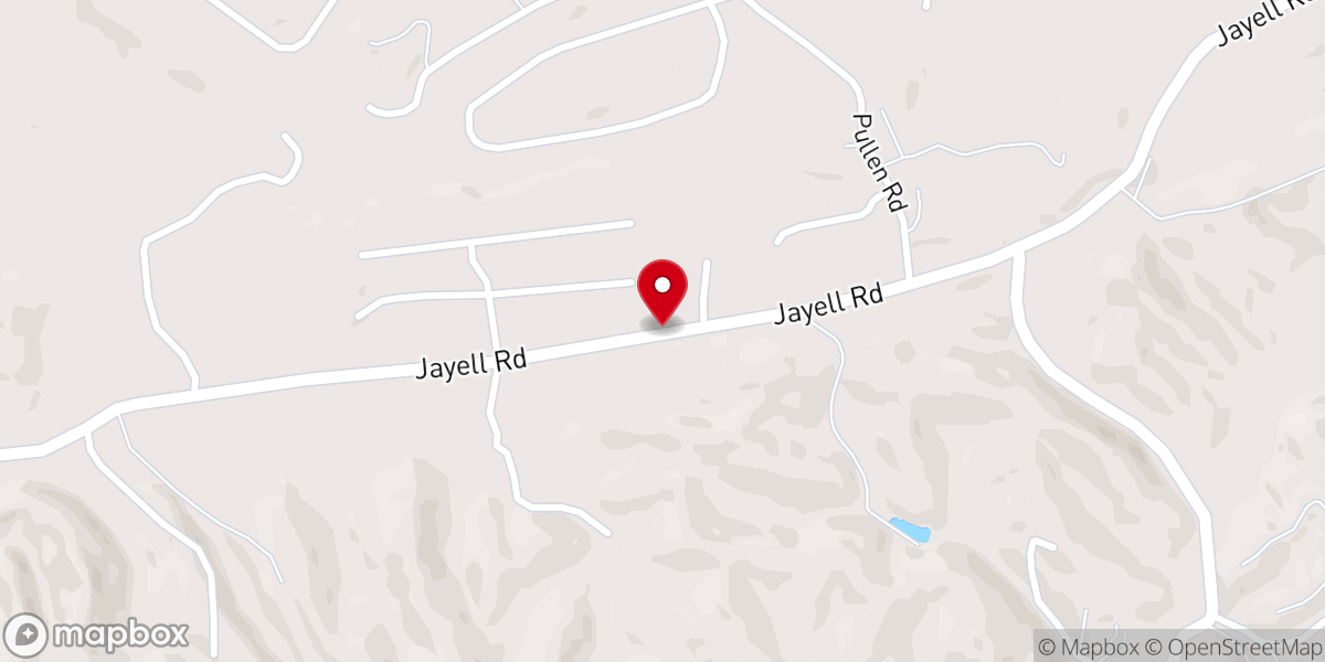 Map showing location of Ogle Chapel