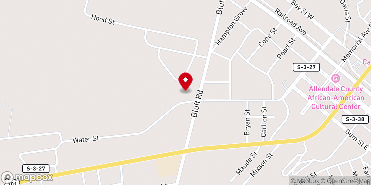 Map showing location of New Life Pentecostal Holiness House of Love