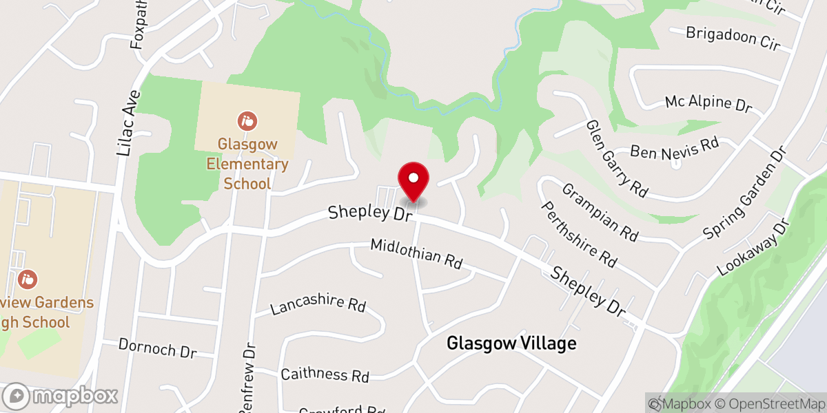 Map showing location of Oasis of Love Fellowship Church