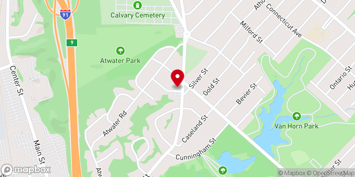 Map showing location of Grace Church of Christ