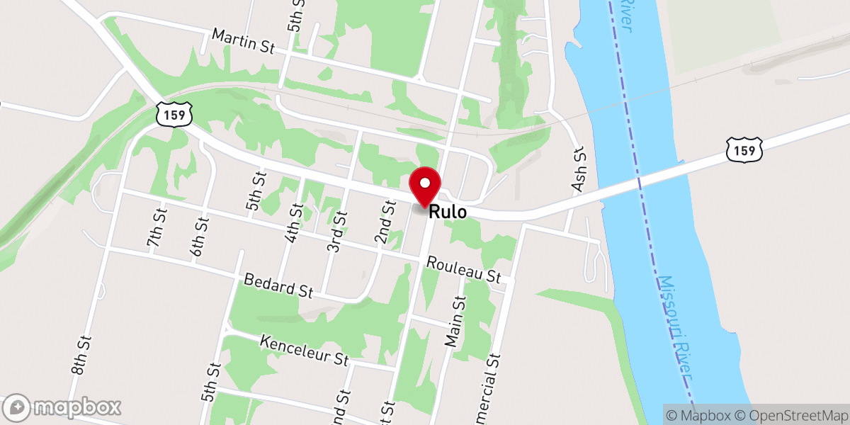 Map showing location of Immaculate Conception Catholic Church