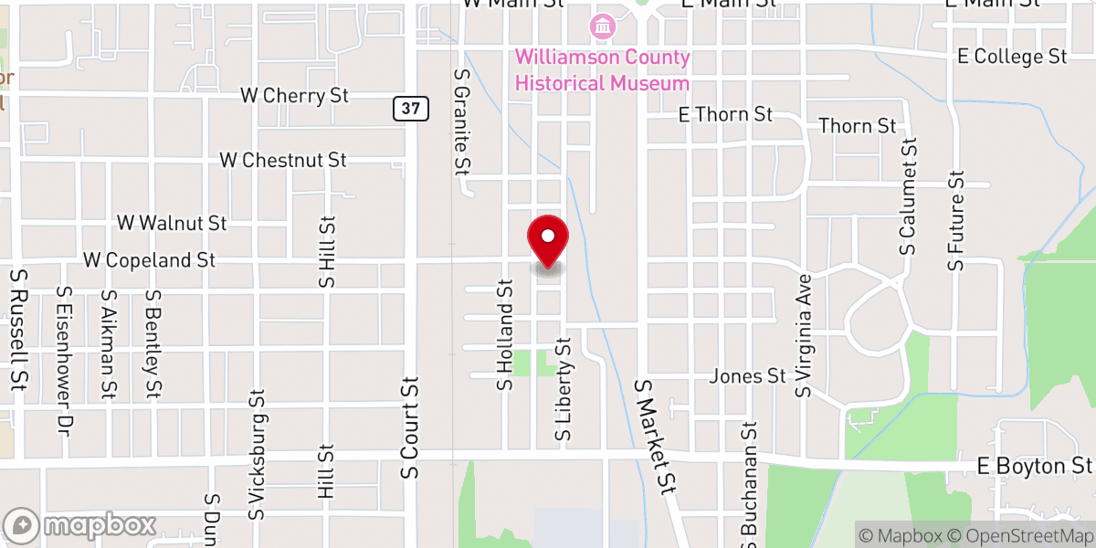 Map showing location of Dillingham Church