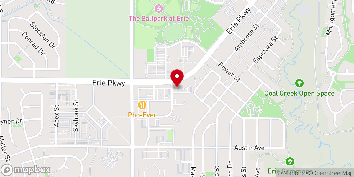 Map showing location of AdventHealth Medical Group Family Medicine at Erie
