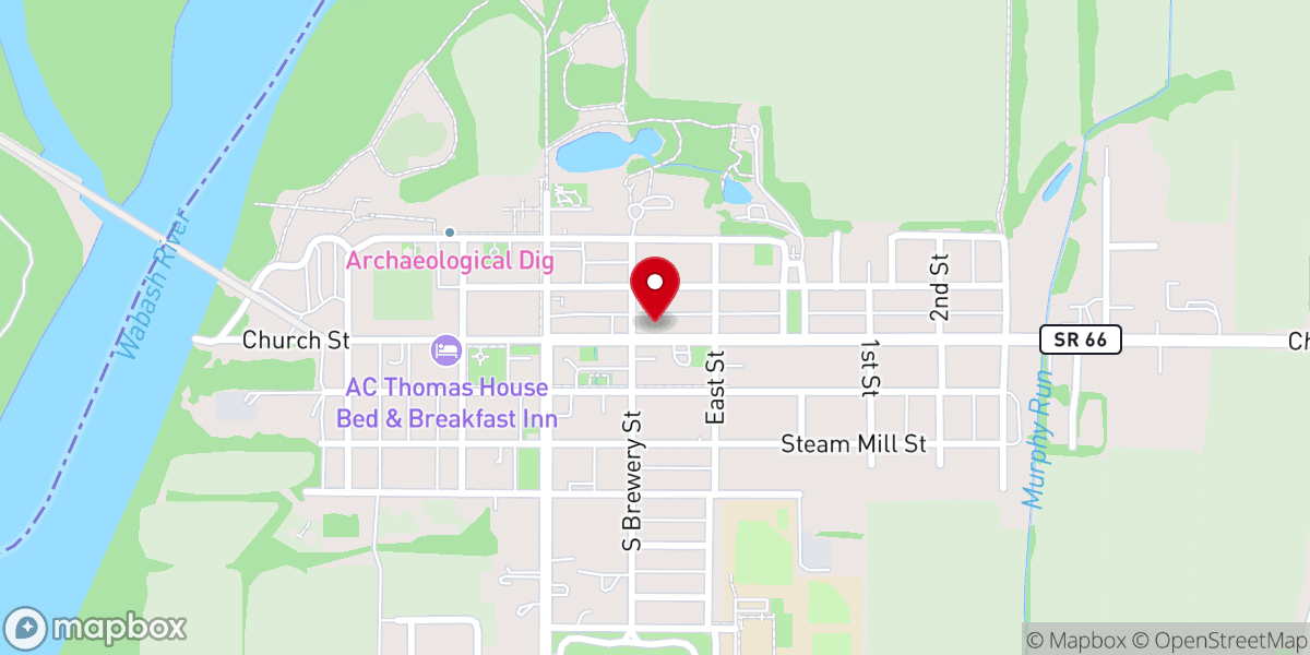 Map showing location of Community House #4