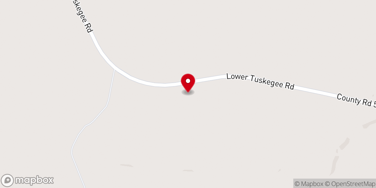 Map showing location of Abundant Life Church