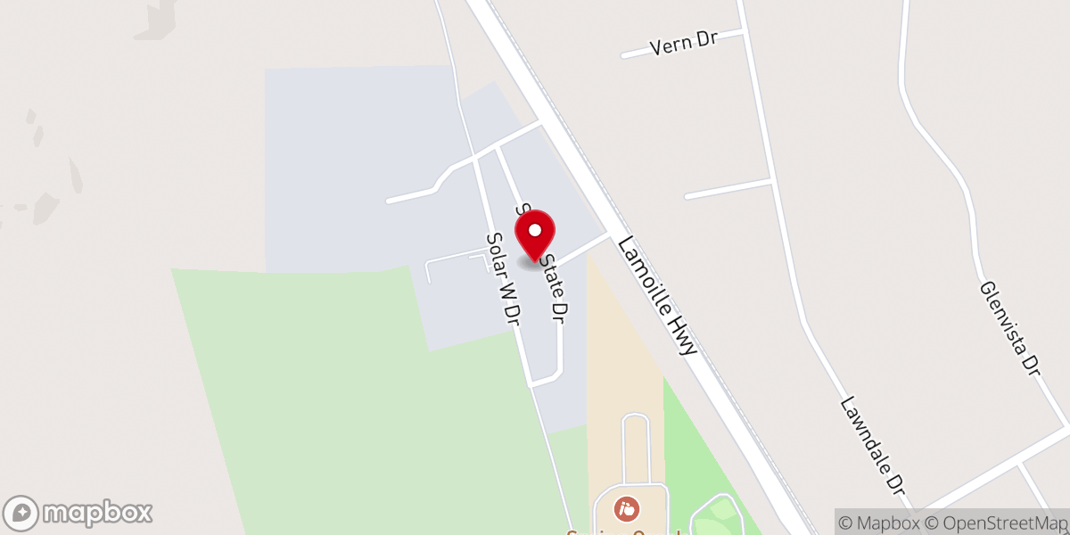 Map showing location of Saint Joseph's Catholic Church