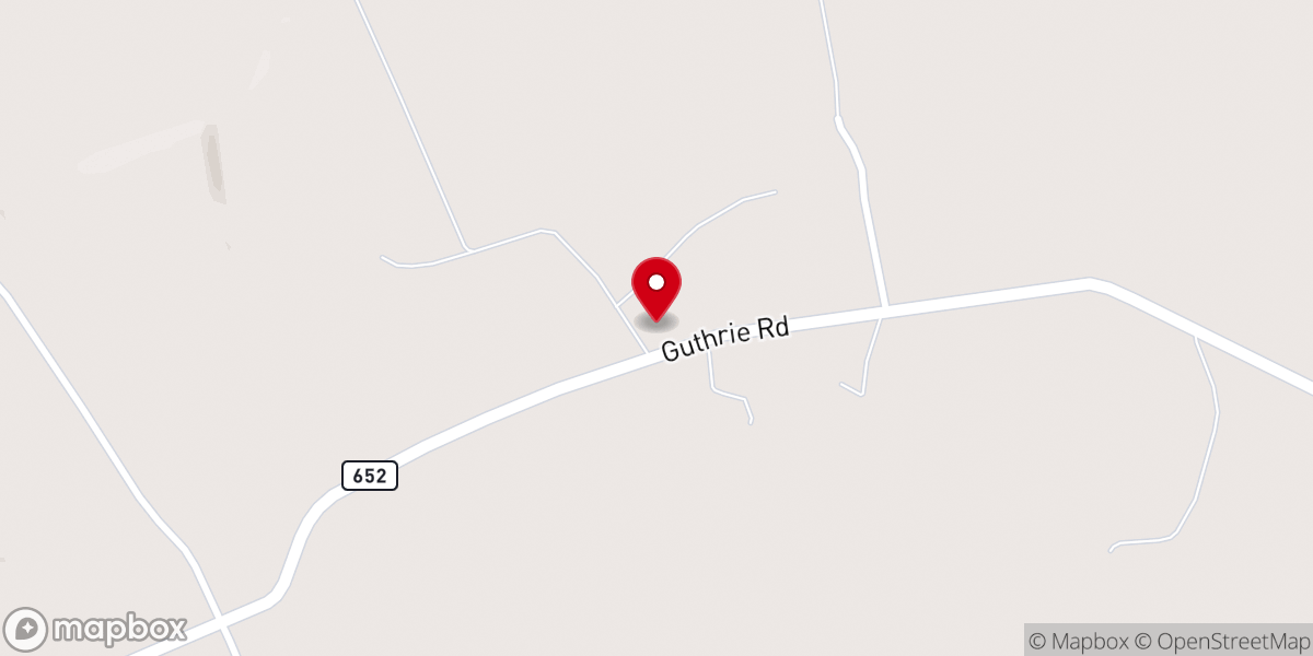 Map showing location of Calvary Mennonite Fellowship