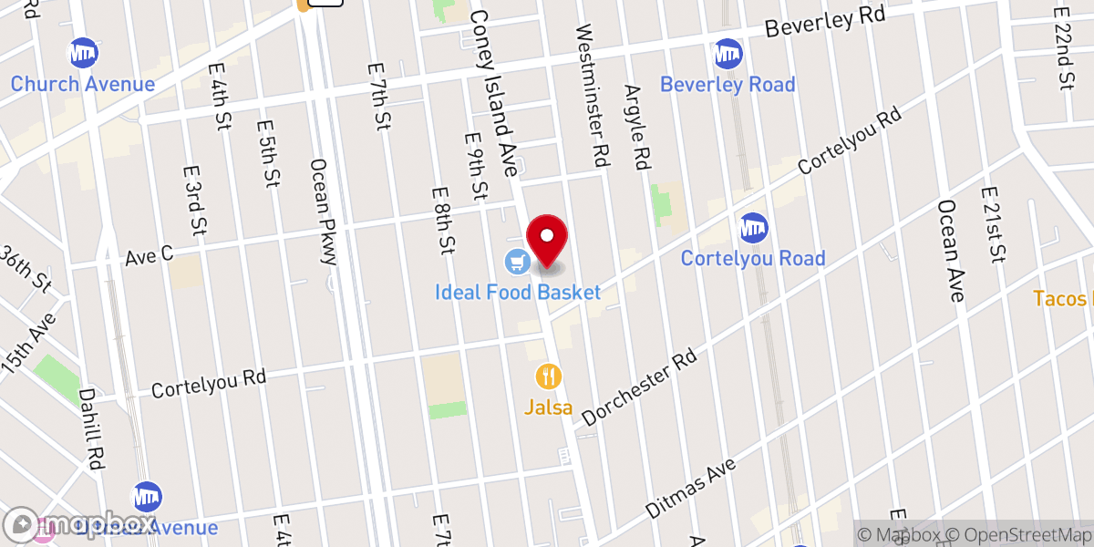 Map showing location of Sacred Vibes Apothecary