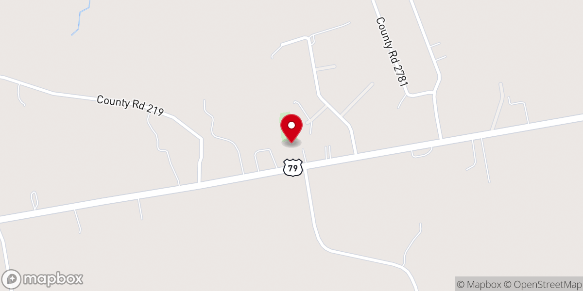 Map showing location of Macedonia Baptist Church