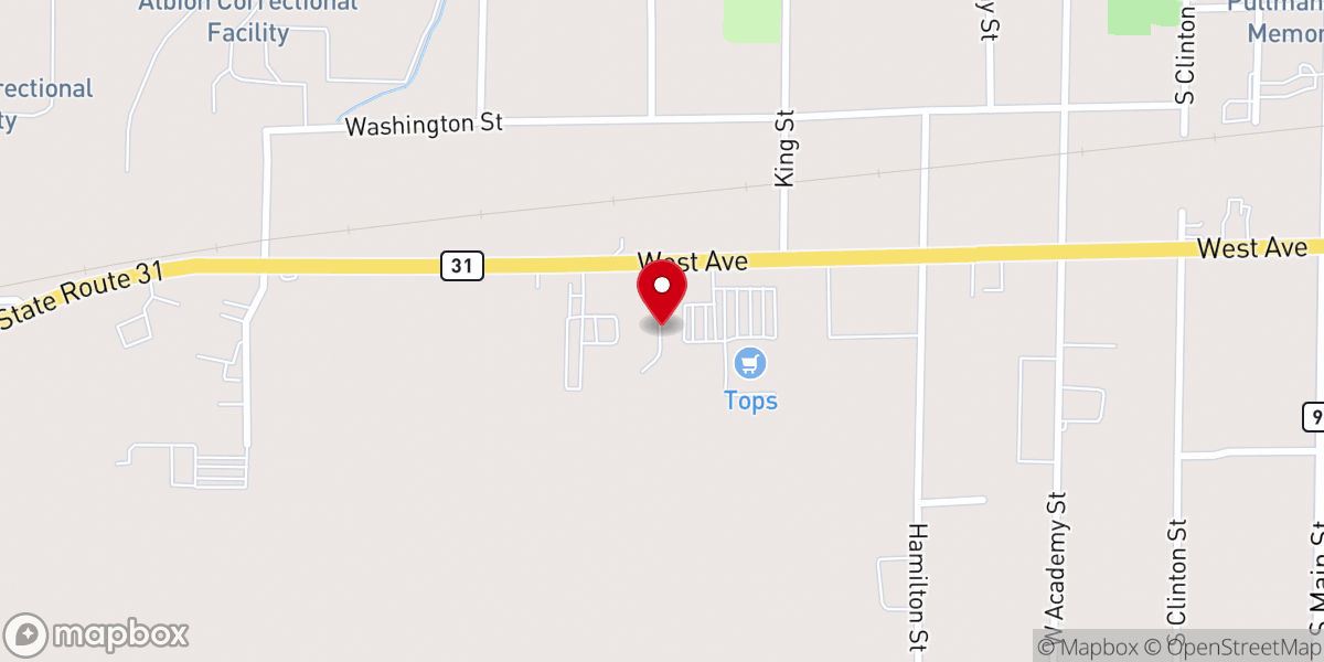 Map showing location of Eye of Truth Ministries