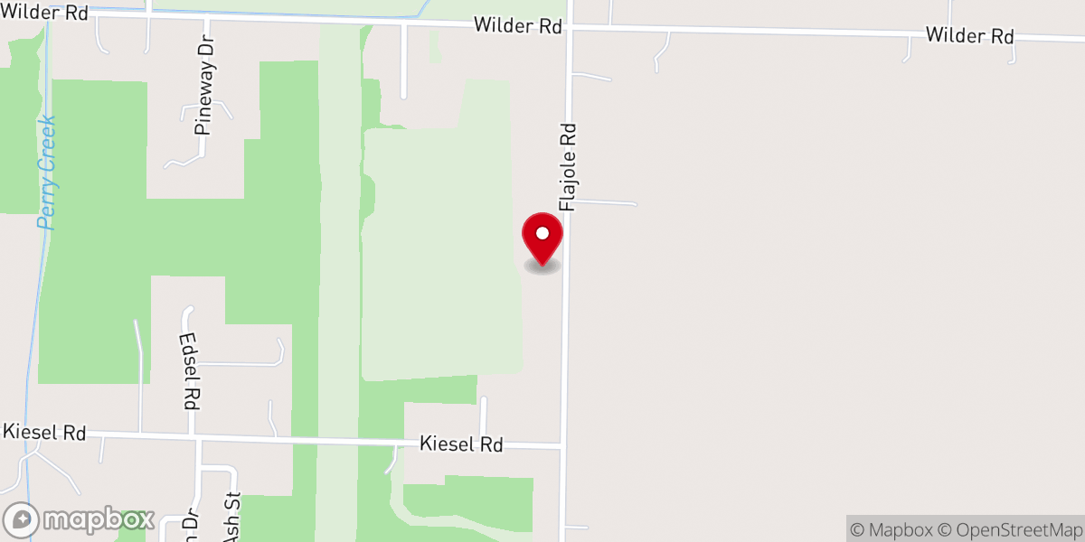 Map showing location of St Gabriel parish