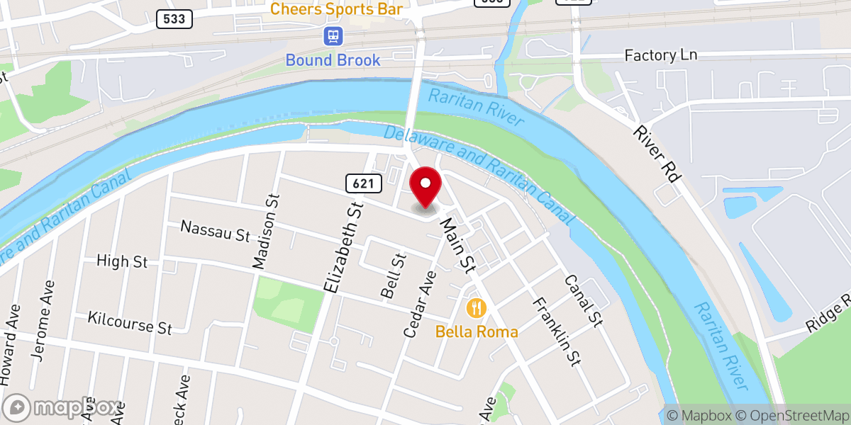 Map showing location of Iglesia Alabanza Y Adoracion