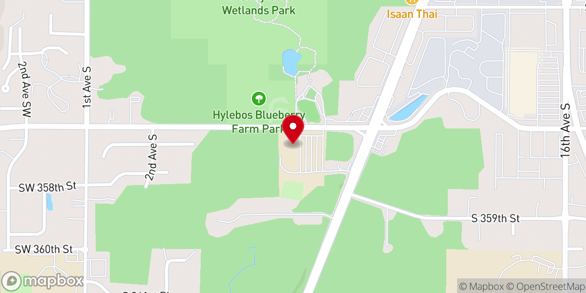 Map showing location of Crossroad Church