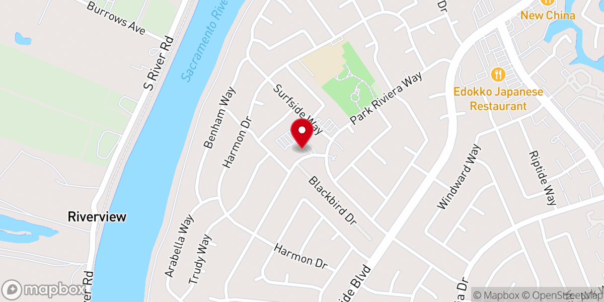 Map showing location of St. Maria Church