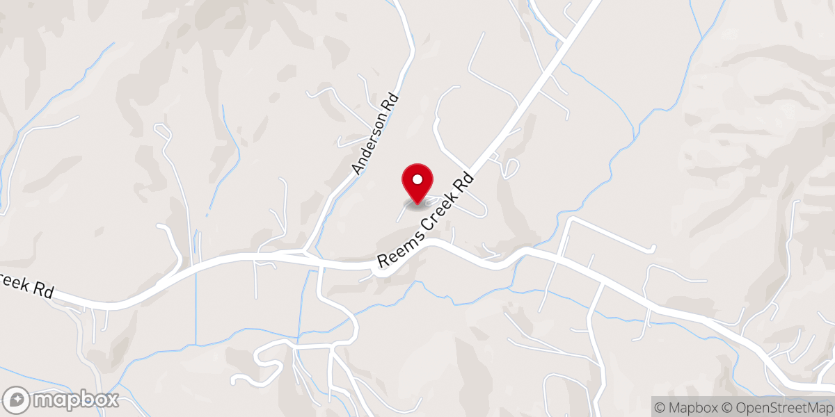 Map showing location of St Matthew Anglican Church