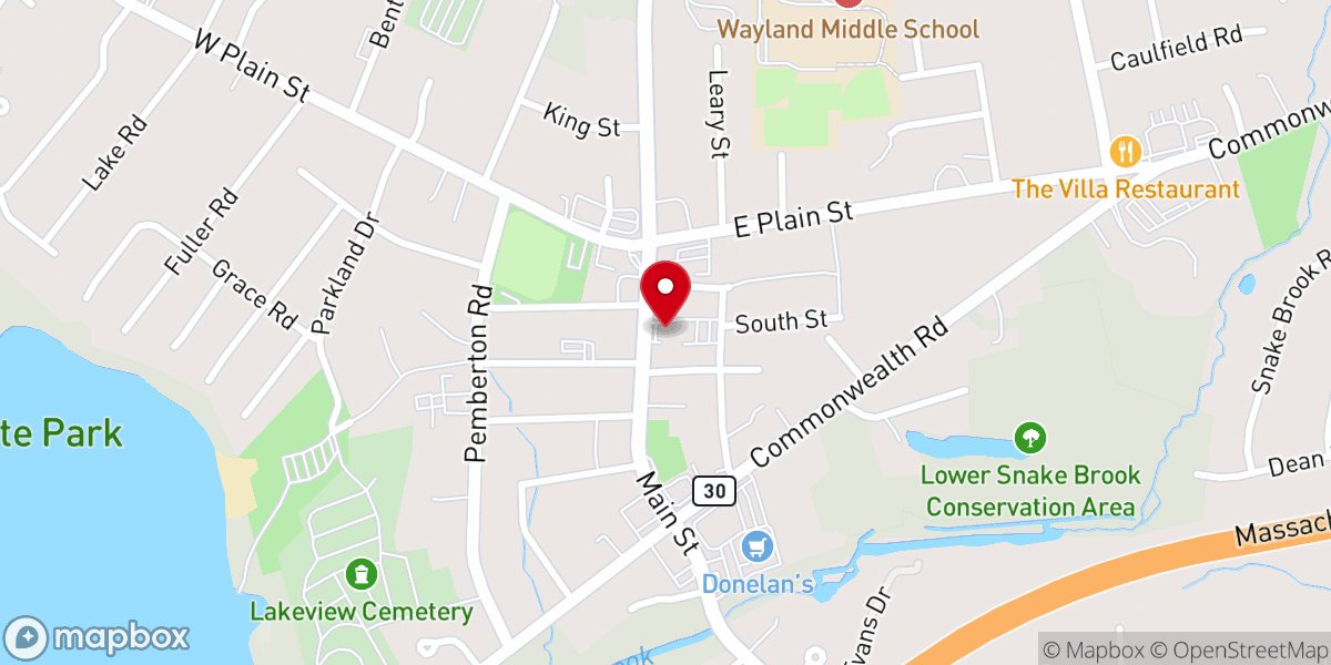 Map showing location of Good Shepherd Parish Offices