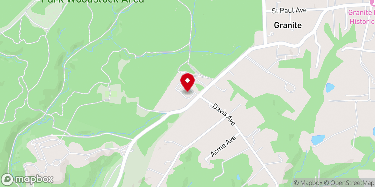 Map showing location of St. Alphonsus Rodriguez Catholic Church