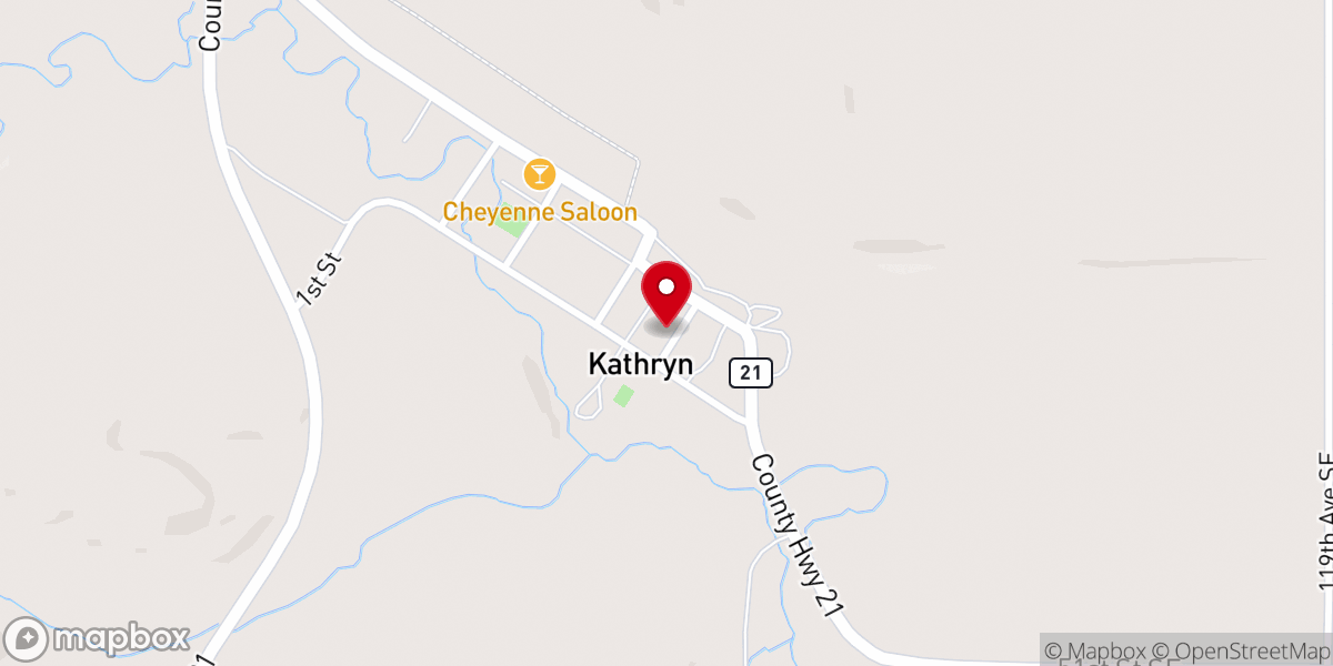 Map showing location of St Paul's Lutheran Parish