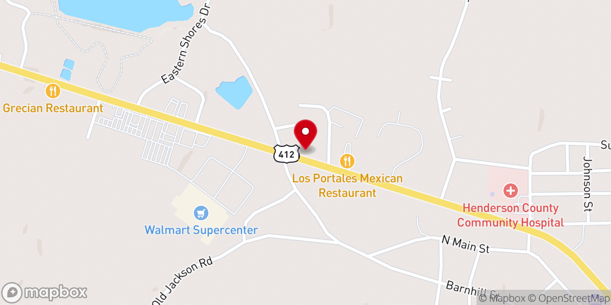 Map showing location of HTeaO - Lexington (Church & Main)