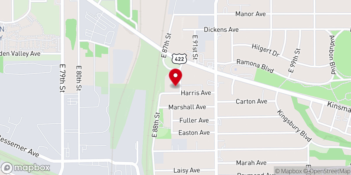 Map showing location of The Church of Pentecost Usa Inc. - Cleveland Assembly in Cleveland, Ohio