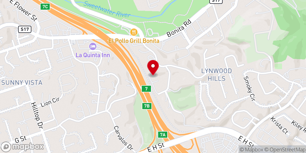 Map showing location of Spectrum Church