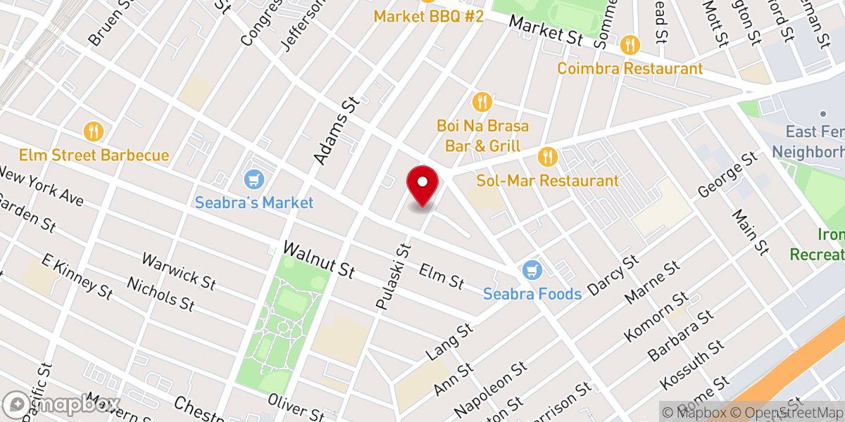 Map showing location of Shamah Baptist Church Inc