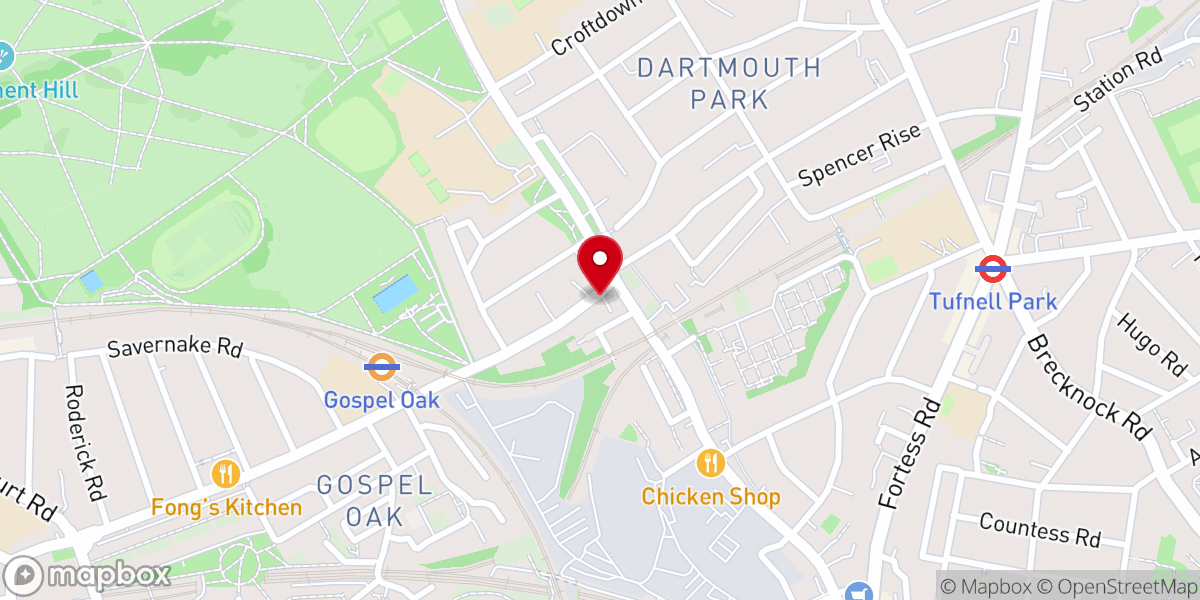 Map showing location of Greek Orthodox Church of Ss Cosmas and Damian the Anargyre
