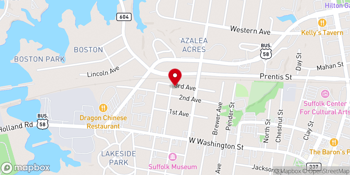 Map showing location of Bethlehem Christian United Church Of Christ