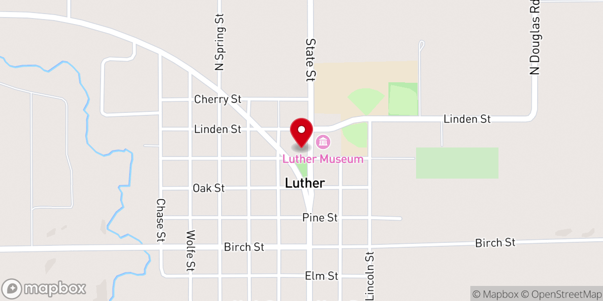 Map showing location of St Ignatius Catholic Church