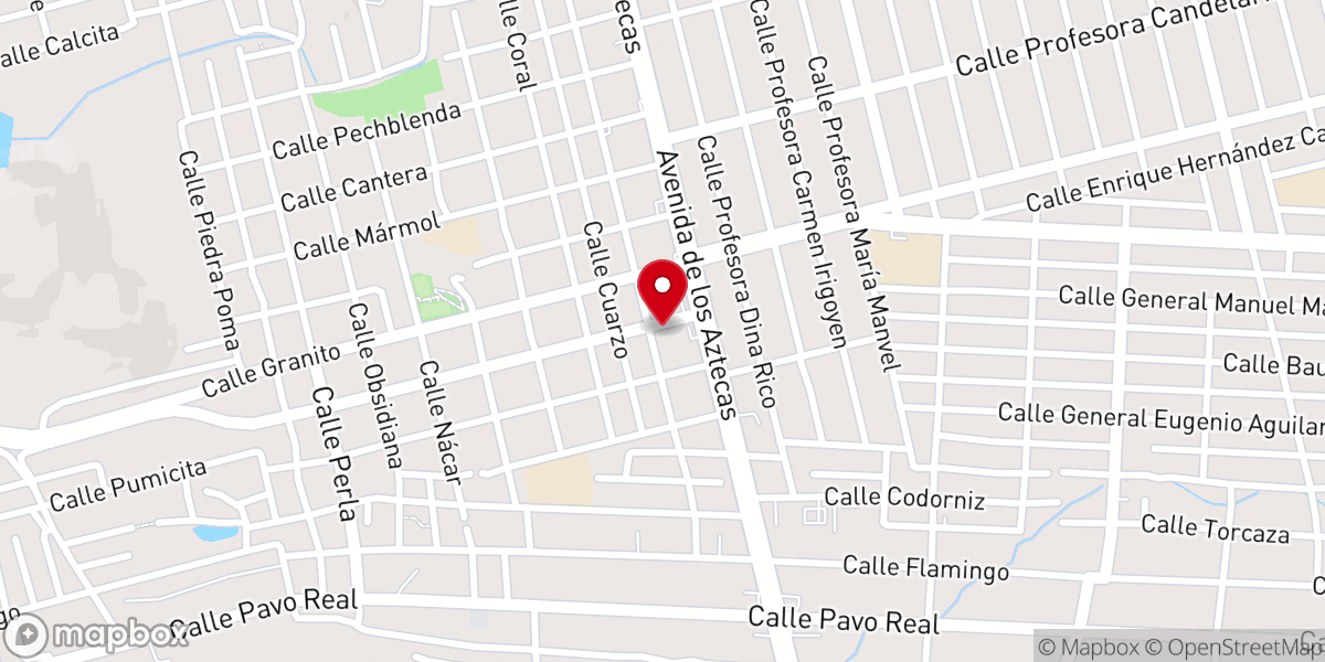 Map showing location of MINISTERIOS EBENEZER CIUDAD JUAREZ
