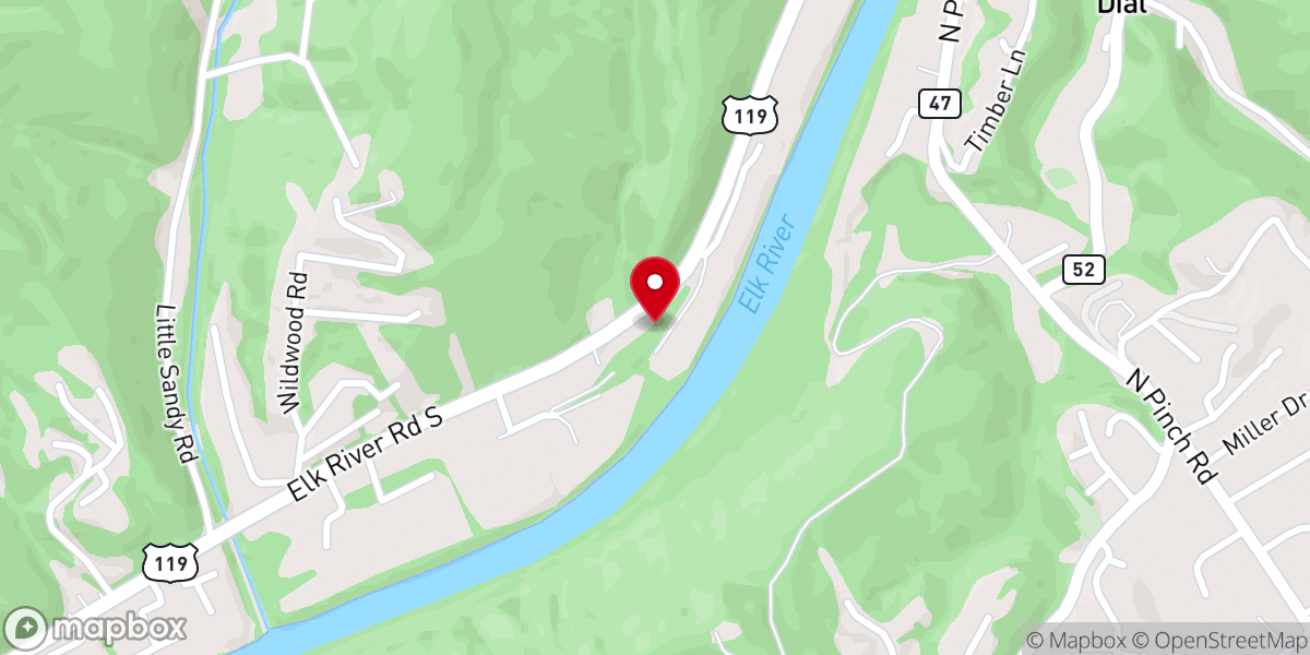Map showing location of Wertz Chapel