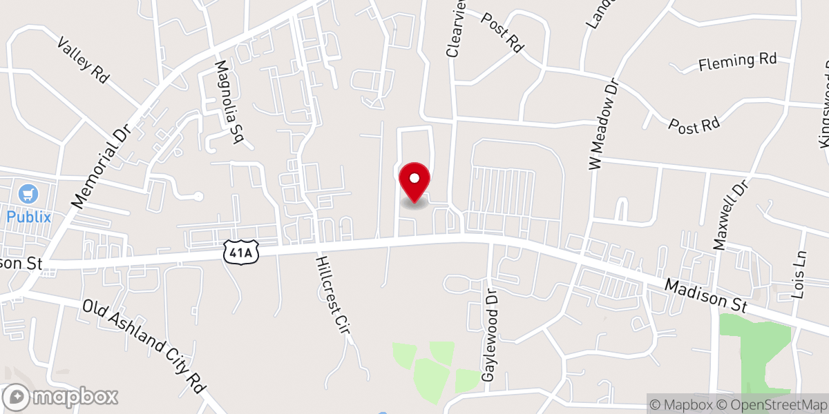 Map showing location of Immaculate Conception School