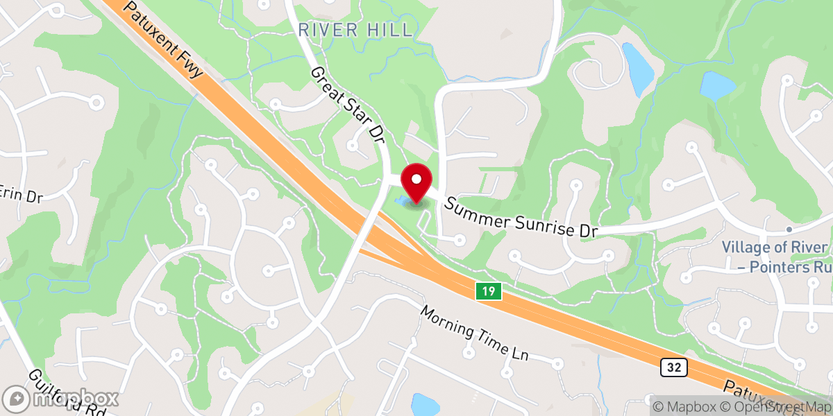 Map showing location of Washington Indian Pentecostal Church