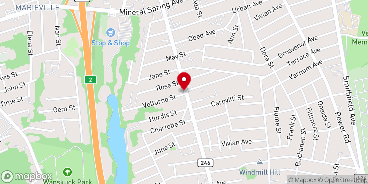 Map showing location of Shiloh Gospel Temple Ministries