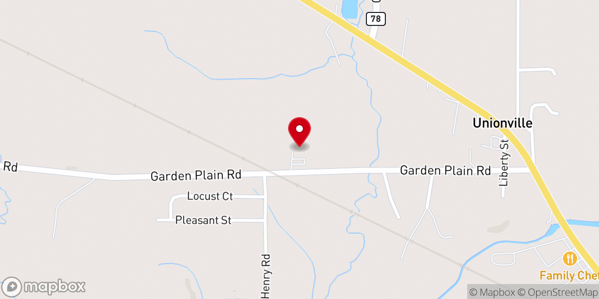 Map showing location of St Mary's Catholic Church & Parish Hall