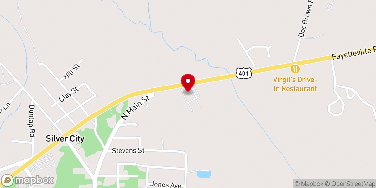 Map showing location of Word of Life Temple Inc