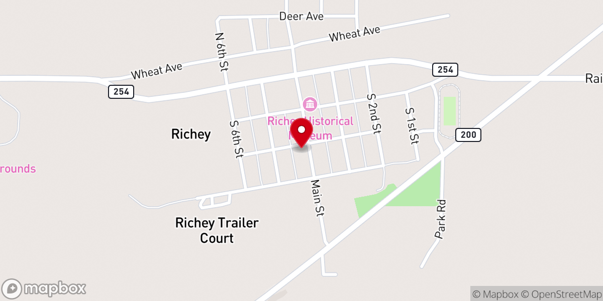 Map showing location of Saint Frances De Sales Catholic Church