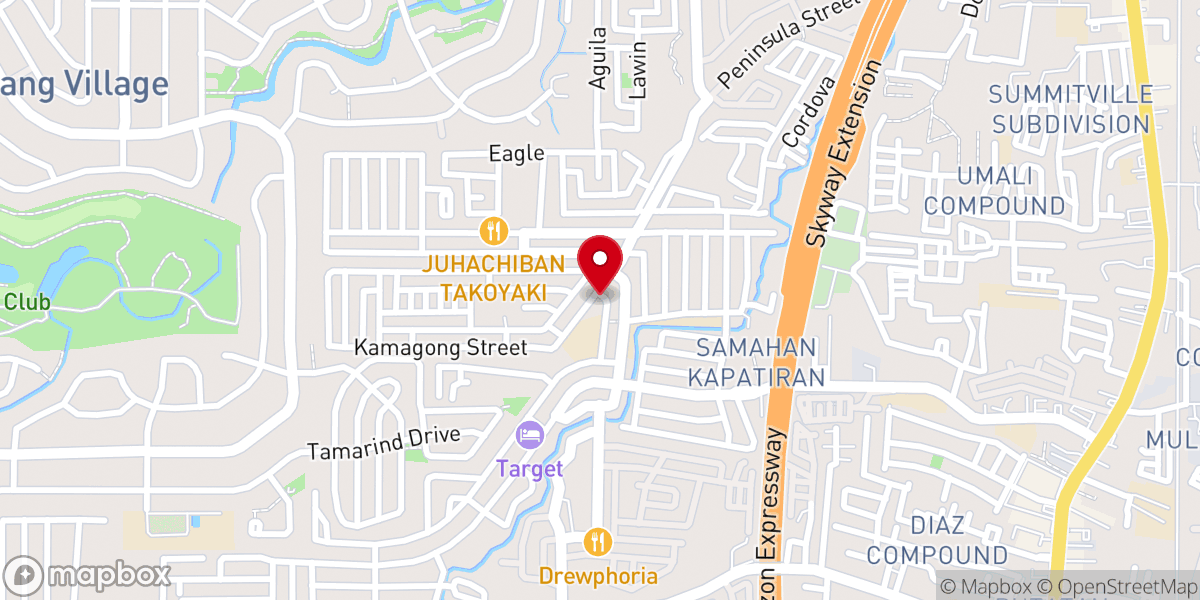 Map showing location of Mary, Cause of Our Joy Parish