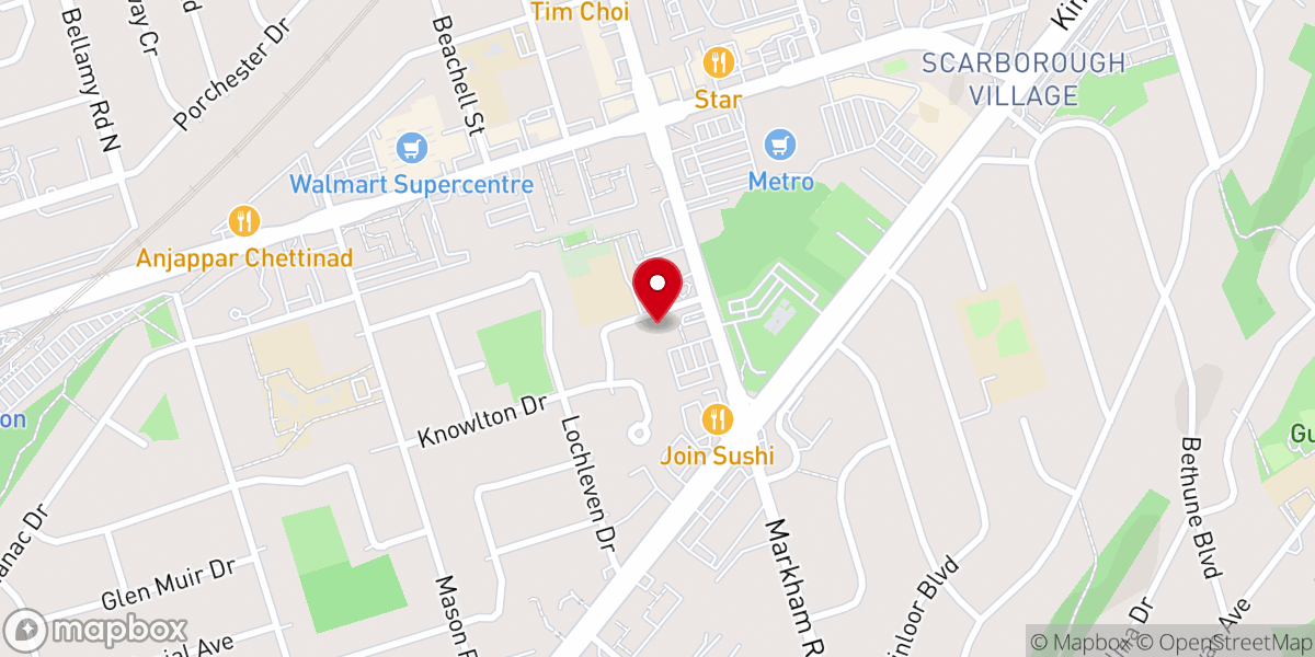 Map showing location of Saint Boniface Catholic Church