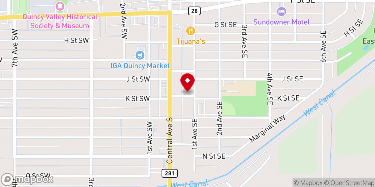 Map showing location of Iglesia Roca Fuerte - Asamblea Apostolica