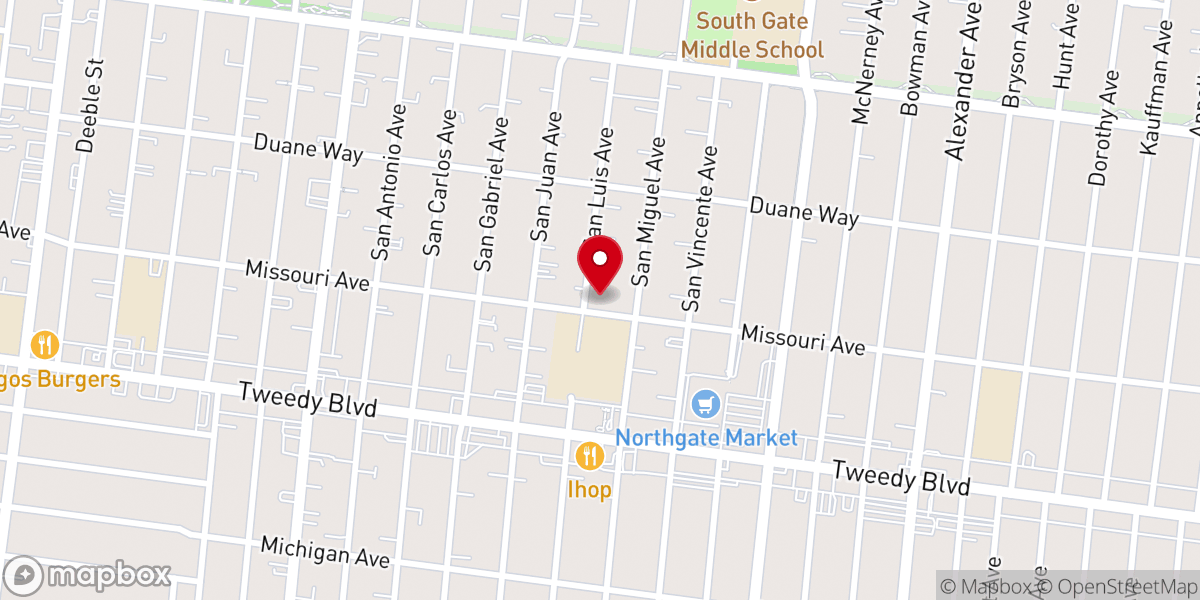 Map showing location of Assembly of Christian Churches Inc Western District